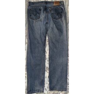 Levi's 501 XX Jean Pant Men Size W38 x L38 Blue Cotton (2005 Vintage) Button Fly